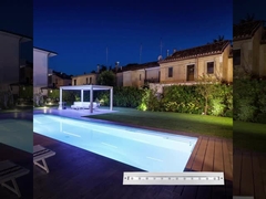 SS316L Lampu Linier Bawah Air 3000K 4000K 6000K IP68 Lampu Wall Washer LED