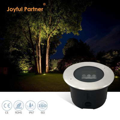 Waterproof Inground Uplight Aluminium Housing 3500K Warm White DIA162MM Garansi 2 Tahun