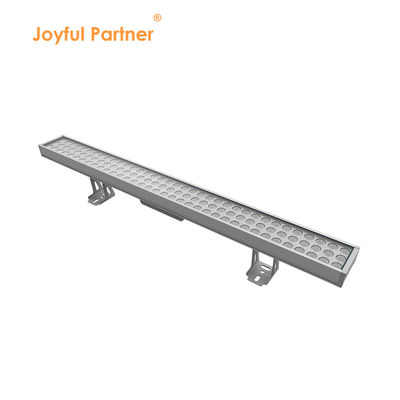 Commercial Rectangle LED Linear Downlight 108W 1000MM Fasad Tembok Washer Lampu