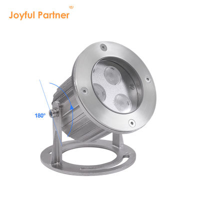 Lampu kolam renang bawah air Baja tahan karat 316L 3*2W IK Rate 08 2 Meter Kabel