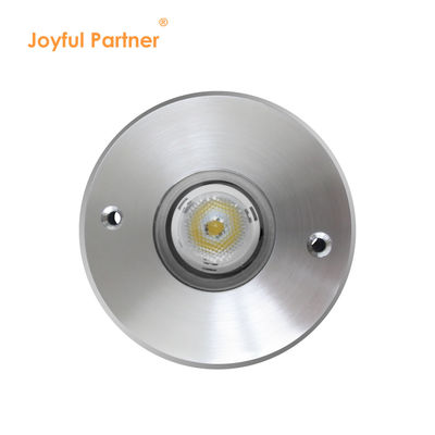 Lampu LED Terkubur IP67 1W 3W DIA67MM DC24V Lantai Terkubur Tahan Air Untuk Taman Luar Ruang