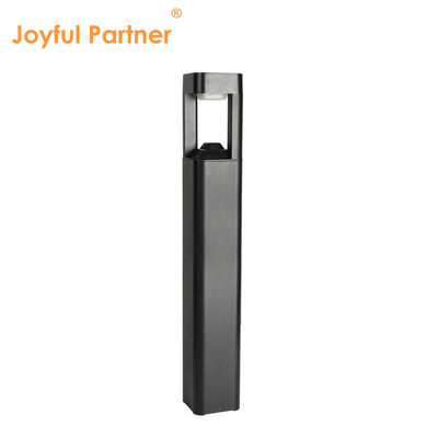 Pencahayaan Bollard Lansekap AC110-265V Aluminium Lapisan Serbuk L120*W120*H300MM Untuk Dekorasi Jalan