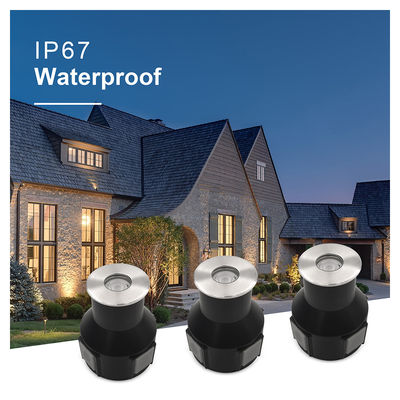 Waterproof 3000K LED Inground Uplight Underground Lampu Lantai Terkubur