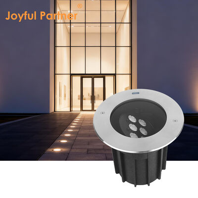 LED Beam Angle Adjustable Underground Light 220-240V DIA173MM 6*2W Deep Anti Glare Dengan DALI Dimmable