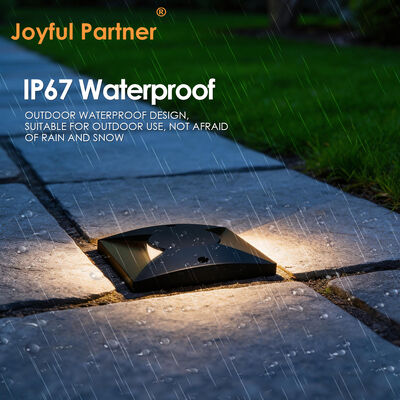 Lampu Jalan Bersegi dengan Emisi Sisi, LED SMD2835, Aluminium Murni 100*100MM 6063, 24VDC, Peringkat IP67