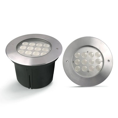 kualitas  IP67 LED Underground Light 12W 24W 36W Outdoor Garden Step Lights pabrik