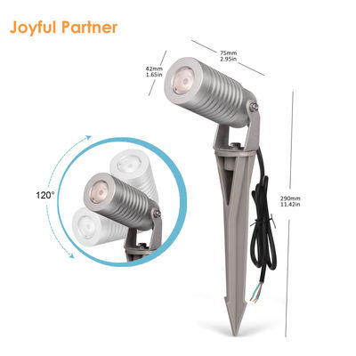 DC 24V 10W LED Spot Spike Yard Light RGBW 4in1 Portabel Waterproof Outdoor Lighting