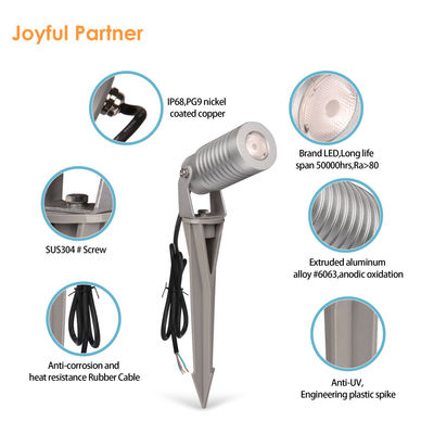 DC 24V 10W LED Spot Spike Yard Light RGBW 4in1 Portabel Waterproof Outdoor Lighting