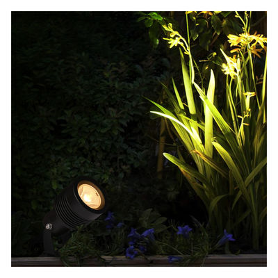 IP66 COB Lampu tahan air luar Lampu tegangan rendah masukkan lampu tempat kebun