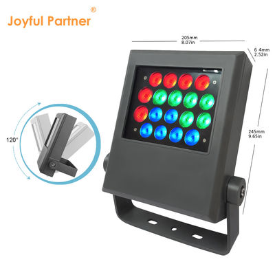 High Lumen Waterproof IP65 Courtyard Garden Spike Project Lampu Banjir 18W Lampu