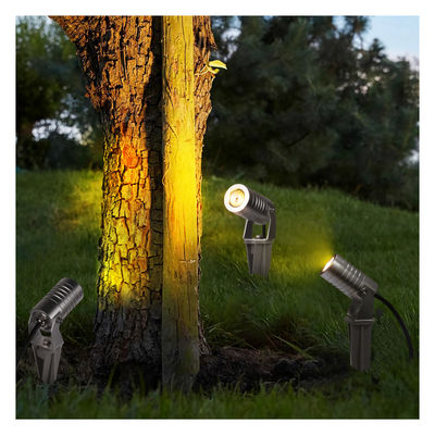 Warm White 3W Outdoor Spike Spotlights IP65 LED Landscape Garden Yard Lampu