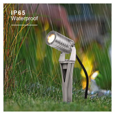 Waterproof IP65 Aluminium LED Taman Spot Light Panas Putih Outdoor Spike Lighting