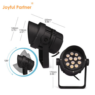 Cahaya Tinggi Lampu sorot LED RGB LED IP65 Pohon Lanskap LED