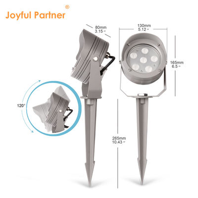 Aluminium Alloy LED Taman Spot Light IP65 Waterproof Outdoor Lawn Spotlight