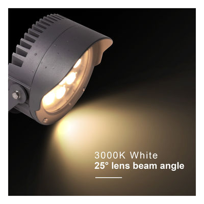 DMX512 warna-warni LED lampu pohon luar 12W 24W 36W IP65 Rgb Spike Lampu