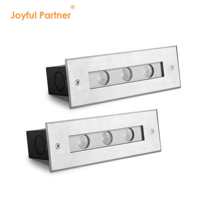 Lampu bawah tanah tahan air yang terkubur DC 24V LED Lampu taman luar