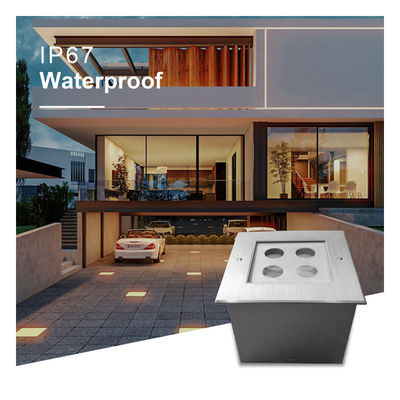 12V DC Floor Step LED Outdoor Underground Light IP67 Terkubur 3W 4W 8W