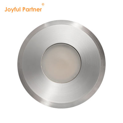 Lampu Dek Mini 12V 24V 1W 2W LED Satu Warna DIA 38MM Untuk Taman Square