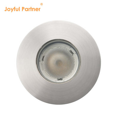 Lampu Pemakaman LED Baja tahan karat 316 1w 2w 3w DC 24v Dengan Kotak Belakang Plastik Untuk Lansekap
