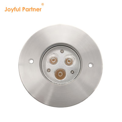 Di bawah tanah COB Lampu LED Taman Luar 3W 6W 9W Di bawah tanah Lampu Trotoar