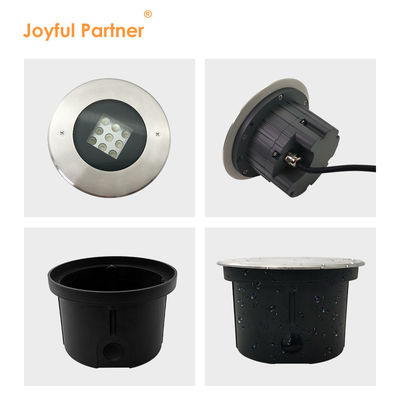 Waterproof Inground Uplight Aluminium Housing 3500K Warm White DIA162MM Garansi 2 Tahun