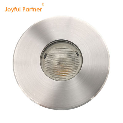 3W IP67 Lampu Dek Bulat 316 Lampu bawah tanah LED stainless steel