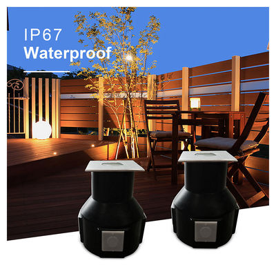 Waterproof 3000K LED Inground Uplight Underground Lampu Lantai Terkubur