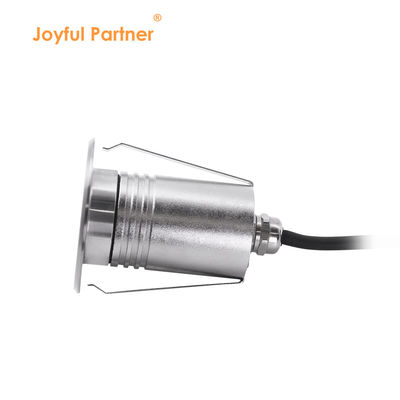 Lampu kolam renang bawah tanah 1W 2W LED Mini Recessed IP68 3000k 12V / 24V DC