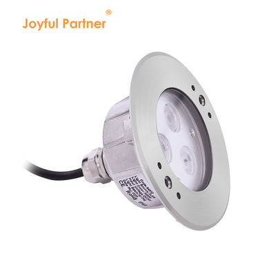 3W Waterproof IP68 LED kolam renang bawah air lampu 316 SS RGB DMX512 kolam renang lampu