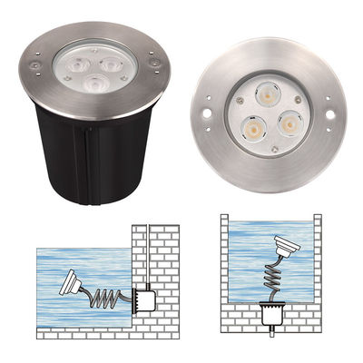 Lampu kolam renang kolam renang bawah air 316 Lampu kolam renang RGB stainless steel