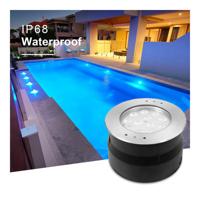 12W 24W RGB IP68 Cahaya bawah air LED kolam renang