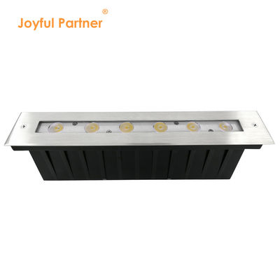 6W Underwater Linear Light Outdoor Low Voltage IP68 6 PCS LED Dengan Lengan Pemasangan Plastik