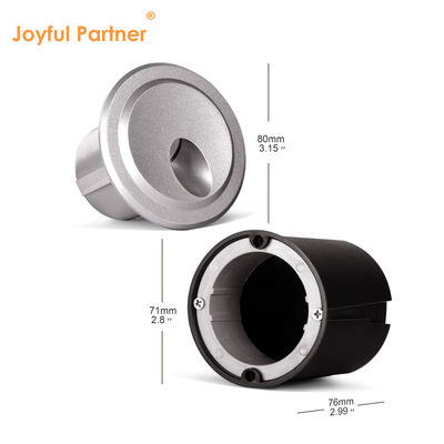 Lampu Dinding Luar IP65 Waterproof Casting Aluminium Housing LED 3000K Untuk Tangga