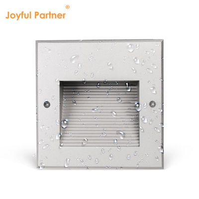 Lampu Dinding Tersembunyi LED IP65 Tahan Air Persegi 12V 220V Desain Kustom Untuk Tangga