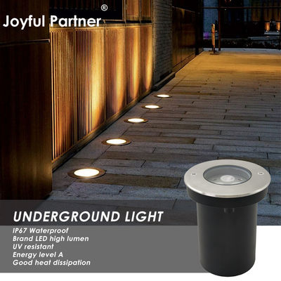 3W 6W 9W Taman LED Lampu bawah tanah RGB Perubahan warna Lampu terpendek