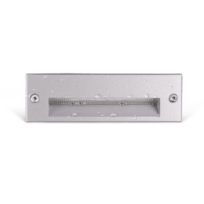 Bentuk persegi panjang Dibakar LED Wall Pack Lampu 220VAC 5W Panas Putih LED Walkway Lampu