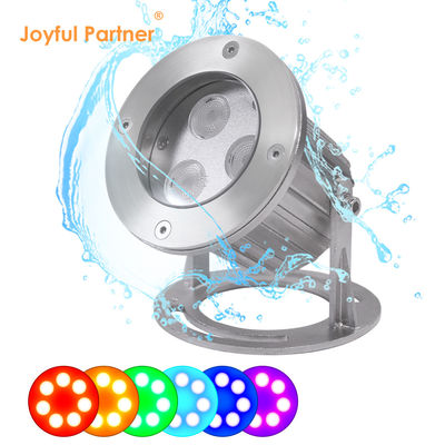 IP68 RGB Lampu Air Mancur LED Di bawah air Lampu Air Mancur LED Stainless Steel