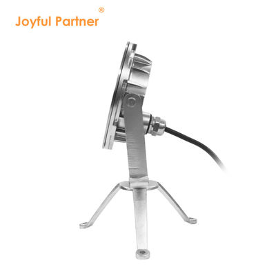 Lampu Sorot Bawah Air LED Baja Tahan Karat 316 RGB Bersertifikasi CE RoHS Dengan Tripod