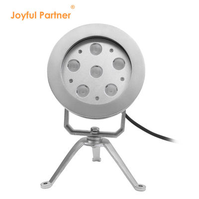 Panas Putih LED Lampu Spot Bawah Air IP68 SS 316 Waterproof Lampu Air Mancur