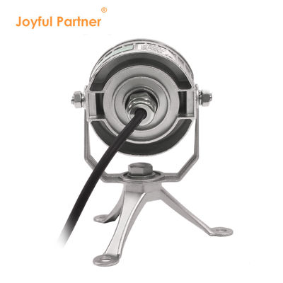 Kualitas tinggi DC24V Kontrol 304 Stainless Steel DMX512 RGBW IP68 12w LED Lampu Bawah Air