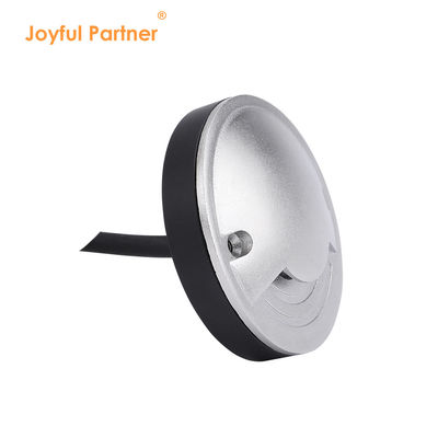 Lampu Walkover LED Luar Ruang IP67 Diameter 70mm 3W Lampu Permukaan Dipasang Lampu LED Terkubur Dengan Garansi Dua Tahun