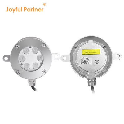 IP68 Lampu air mancur LED bertenaga tinggi Waterproof Steel stainless Support Body DMX512