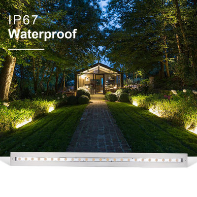 Lampu Bar Linear IP68 Luar Ruang Waterproof Stainless Steel DMX512 RGB+3000k Lampu Bawah Air