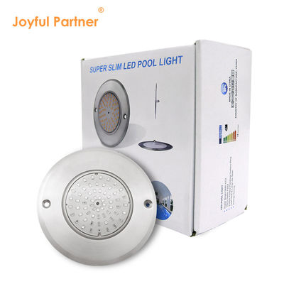 Asam-buktinya DC7.5mm Slim DC 12V Beam Angle 120 Deg 3000K 316 stainless steel PAR56 warna berubah kolam renang cahaya