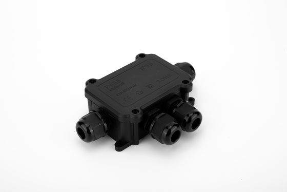 Cahaya IP68 Quick Connector 4 Way External Electrical Junction Box PC Enclosure
