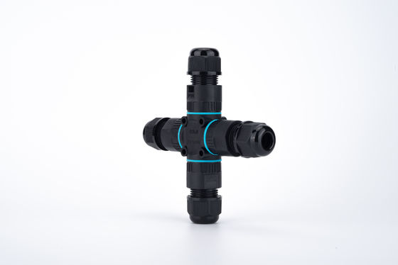 Waterproof Outdoor IP68 Quick Connector 4 Ways Konektor Kabel Listrik