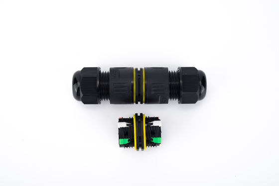 Generasi Baru Dustproof IP68 Waterproof Quick Connector Untuk Wiring 2Way 3-Core Outdoor Electrical Junction Box