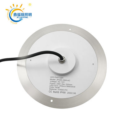6w 10w 18w 25w Lampu Linier Bawah Air Lampu Kolam Renang Karet