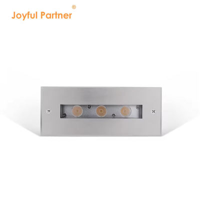 SS316L Cahaya bawah air Lampu kolam renang linier Cahaya LED putih hangat Cahaya bawah tanah