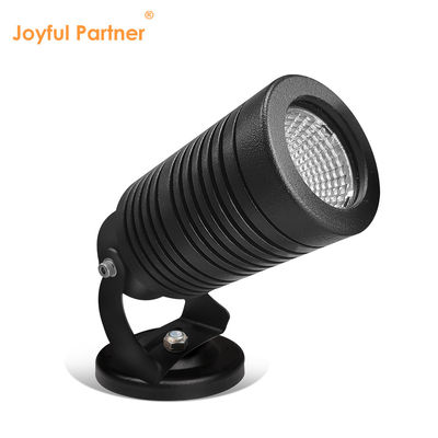 Lampu Spike Taman Spot 12W LED IP65 Dapat Disesuaikan DIA61MM Tinggi 143MM Dengan Desain Heat Sink yang Baik